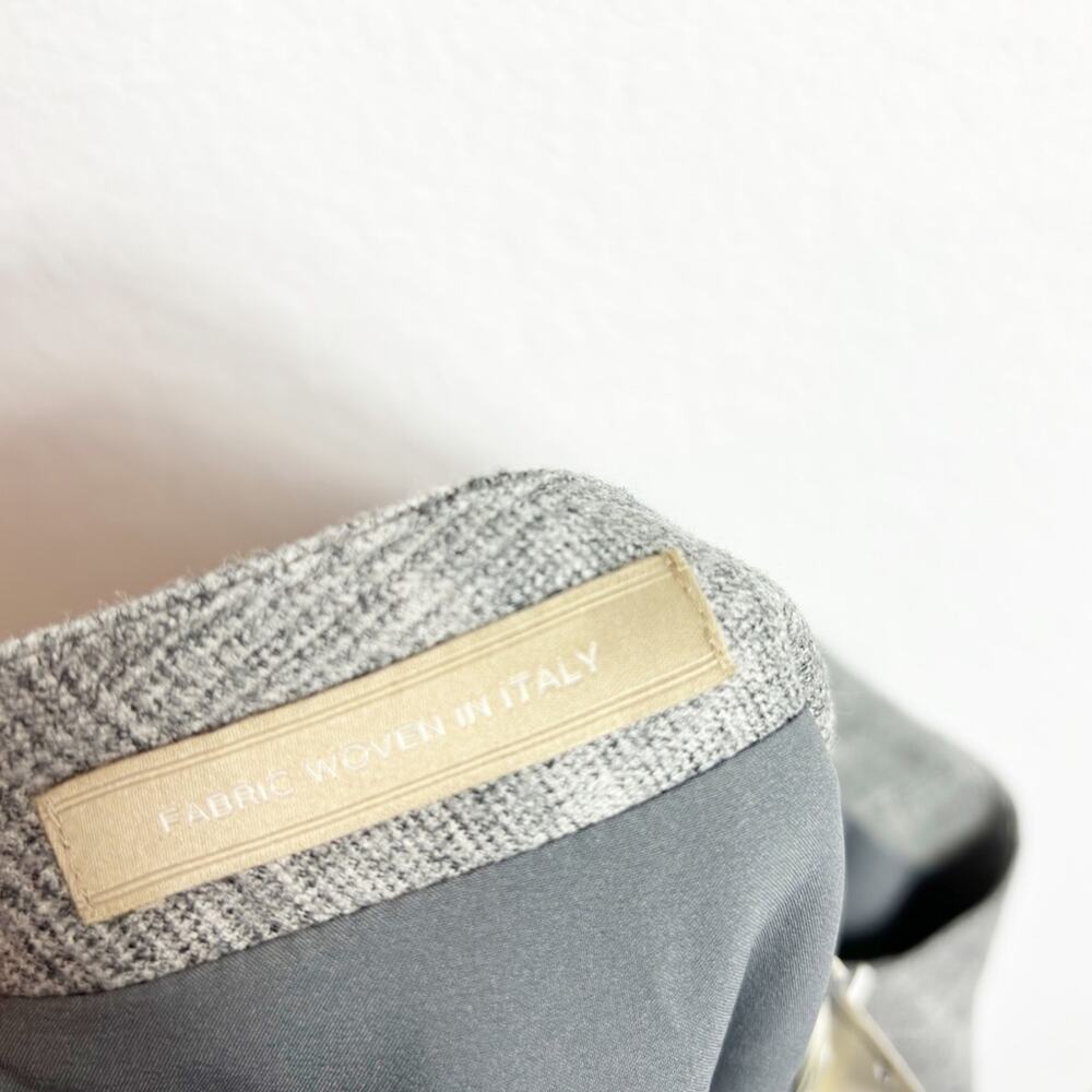 TALBOTS WOVEN IN ITALY GREY SKIRT SIZE 14 BRAND NEW WITH TAGS WOOL - Picture 5 of 5